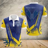 Hellas Verona FC Blue Yellow Polo Shirt V1