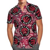 NBA Toronto Raptors Tropical Flowers Hawaiian Shirt V6