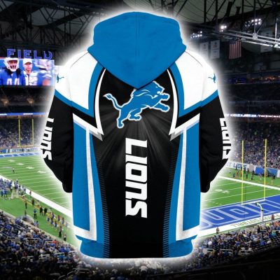 NFL Detroit Lions Black Special Pullover Hoodie