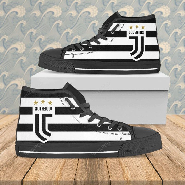 Juventus FC Bianconeri High Top Shoes Juventus FC Bianconeri High Top Shoes