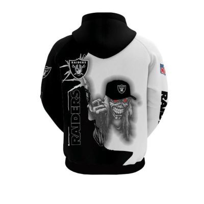 NFL Las Vegas Raiders Iron Maiden Pullover Hoodie