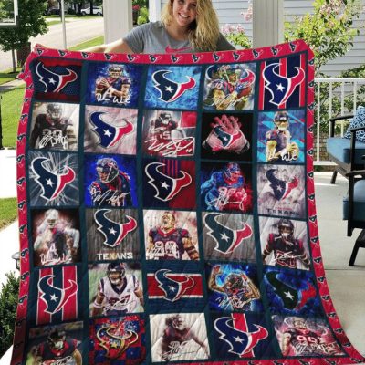 NFL Houston Texans Legends Quilt Blanket