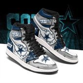 NFL Dallas Cowboys American Team Air Jordan 1 High Sneakers
