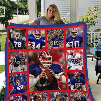 NFL Buffalo Bills Legends Quilt Blanket