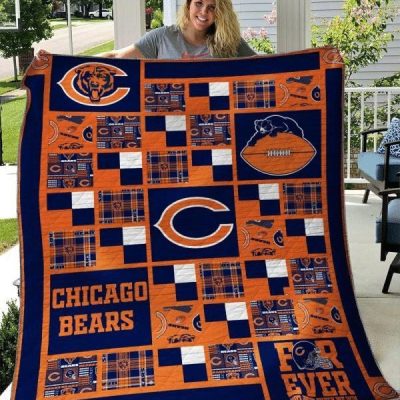 NFL Chicago Bears Forever Quilt Blanket