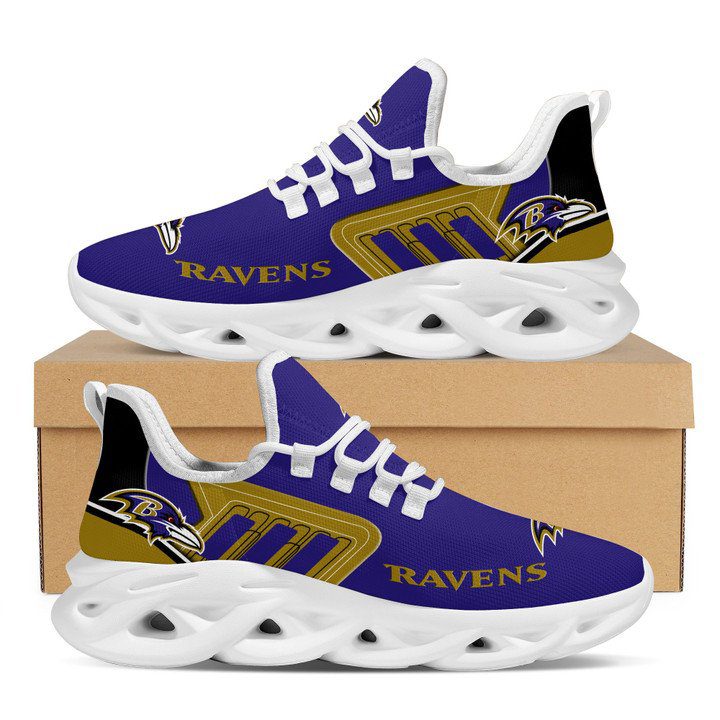 NFL Baltimore Ravens Purple Gold Max Soul Shoes V2 NFL Baltimore Ravens Purple Gold Max Soul Shoes V2