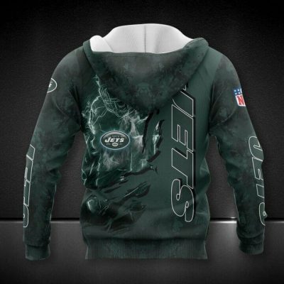 NFL New York Jets Green Pullover Hoodie