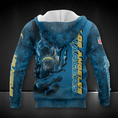 NFL Los Angeles Chargers Powder Blue Pullover Hoodie
