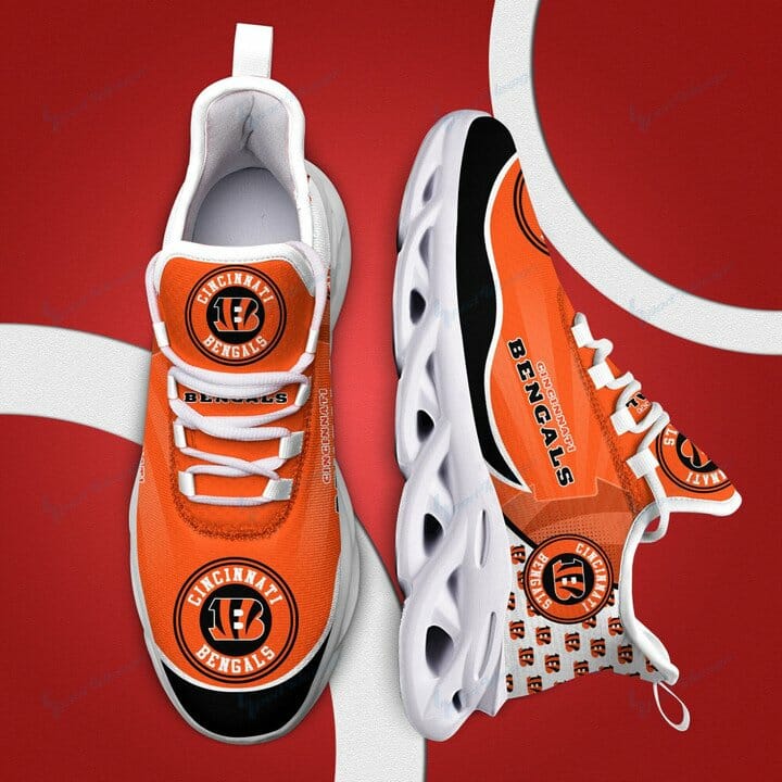 NFL Cincinnati Bengals Orange Max Soul Shoes NFL Cincinnati Bengals Orange Max Soul Shoes