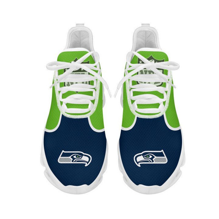 NFL Seattle Seahawks Navy Green Max Soul Shoes NFL Seattle Seahawks Navy Green Max Soul Shoes