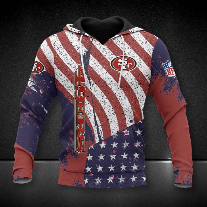 NFL San Francisco 49ers Duty American Pullover Hoodie NFL San Francisco 49ers Duty American Pullover Hoodie