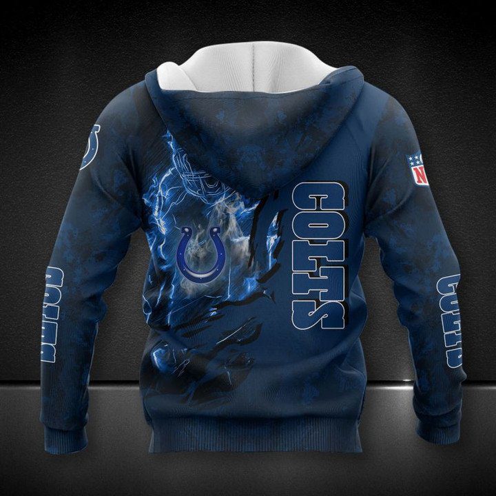 NFL Indianapolis Colts Blue Pullover Hoodie V2 NFL Indianapolis Colts Blue Pullover Hoodie V2