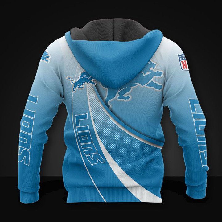 NFL Detroit Lions Honolulu Blue Pullover Hoodie NFL Detroit Lions Honolulu Blue Pullover Hoodie