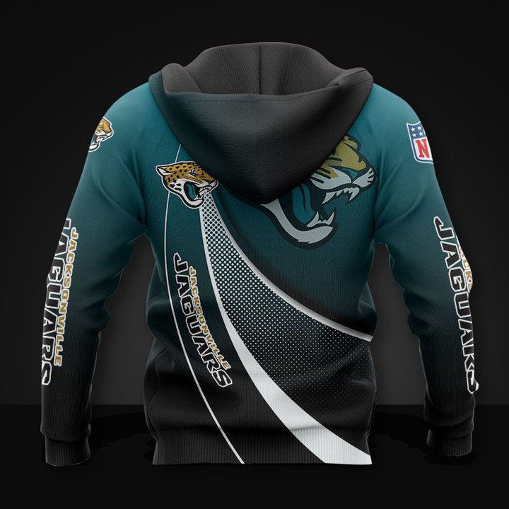 NFL Jacksonville Jaguars Teal Black Pullover Hoodie V3 NFL Jacksonville Jaguars Teal Black Pullover Hoodie V3