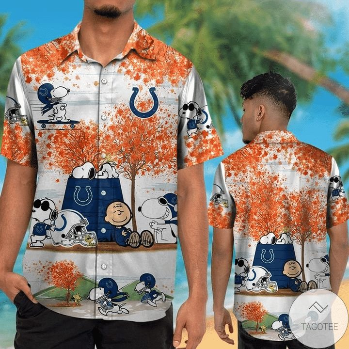 NFL Indianapolis Colts Snoopy Hawaiian Shirt NFL Indianapolis Colts Snoopy Hawaiian Shirt