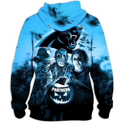 NFL Carolina Panthers Halloween Night Pullover Hoodie