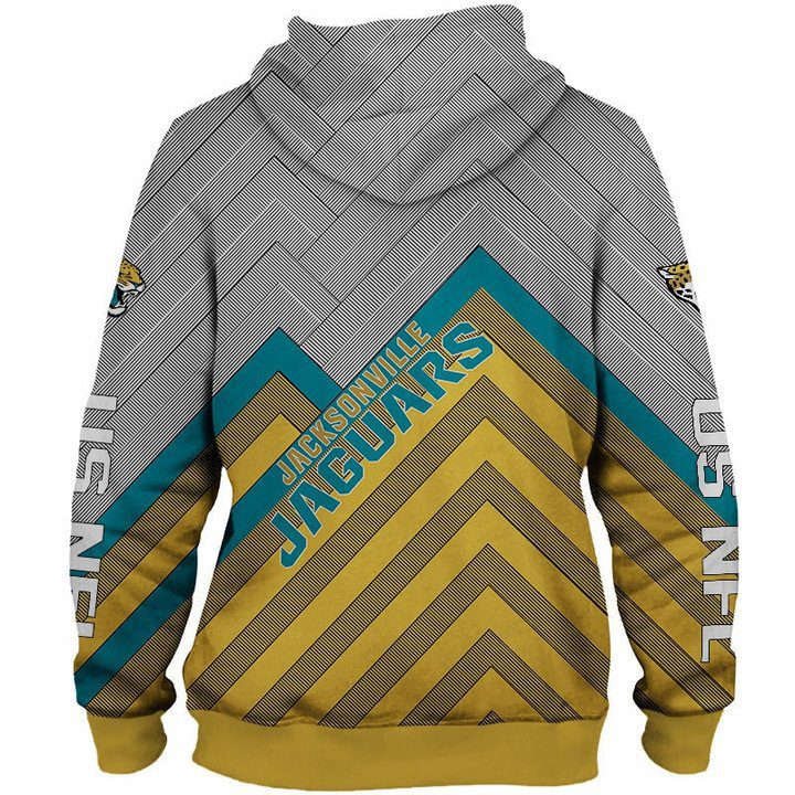 NFL Jacksonville Jaguars Gold Grey Pullover Hoodie NFL Jacksonville Jaguars Gold Grey Pullover Hoodie