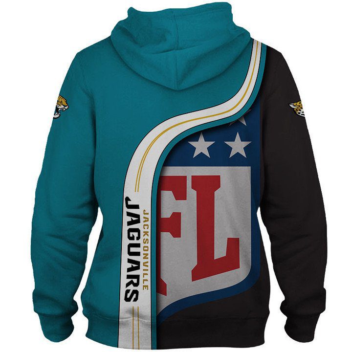 NFL Jacksonville Jaguars Teal Black Pullover Hoodie V7 NFL Jacksonville Jaguars Teal Black Pullover Hoodie V7