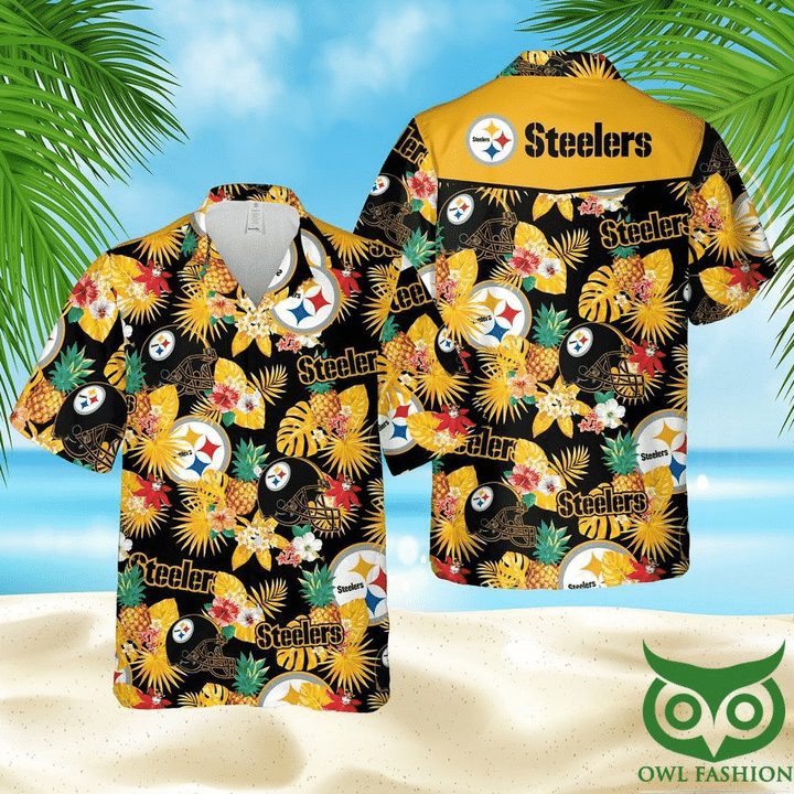 NFL Pittsburgh Steelers Pineapple Version Hawaiian Shirt NFL Pittsburgh Steelers Pineapple Version Hawaiian Shirt