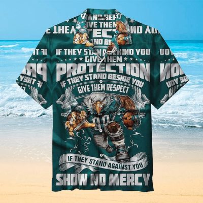 NFL Philadelphia Eagles Mascot Version Hawaiian Shirt V2