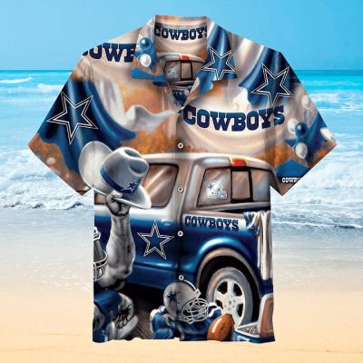 NFL Dallas Cowboys Free Style Hawaiian Shirt