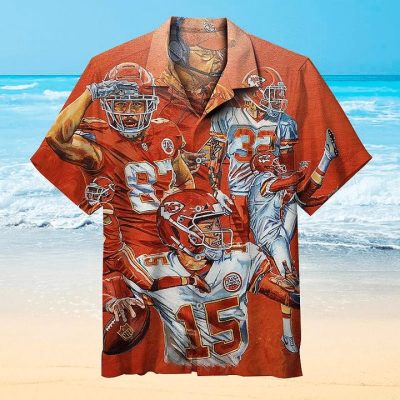 NFL Kansas City Chiefs Legends Hawaiian Shirt V2