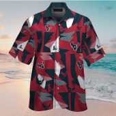 NFL Houston Texans Blue Red Hawaiian Shirt V3