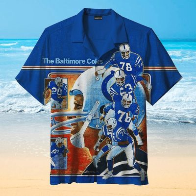 NFL Indianapolis Colts Legends Blue Hawaiian Shirt