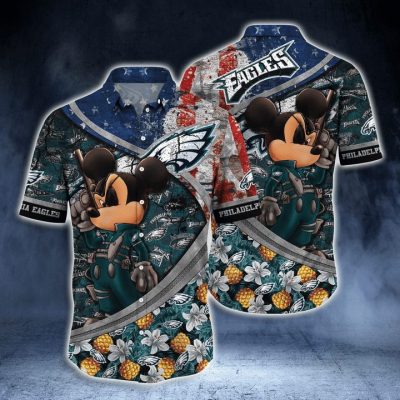 NFL Philadelphia Eagles Mickey Hawaiian Shirt