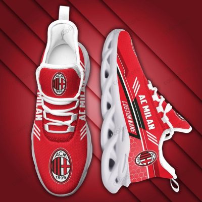 AC Milan Custom Name Red Max Soul Shoes