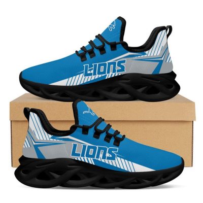 NFL Detroit Lions Blue Grey Max Soul Shoes