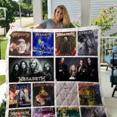 Megadeth Albums Quilt Blanket V1
