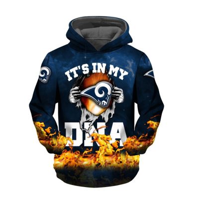 NFL Los Angeles Rams Its In My DNA Pullover Hoodie