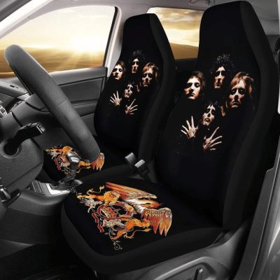 Queen Rock Band Members Car Seat Covers