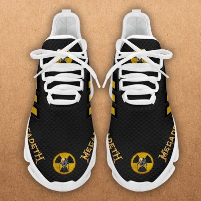 Megadeth Black Yellow Max Soul Shoes