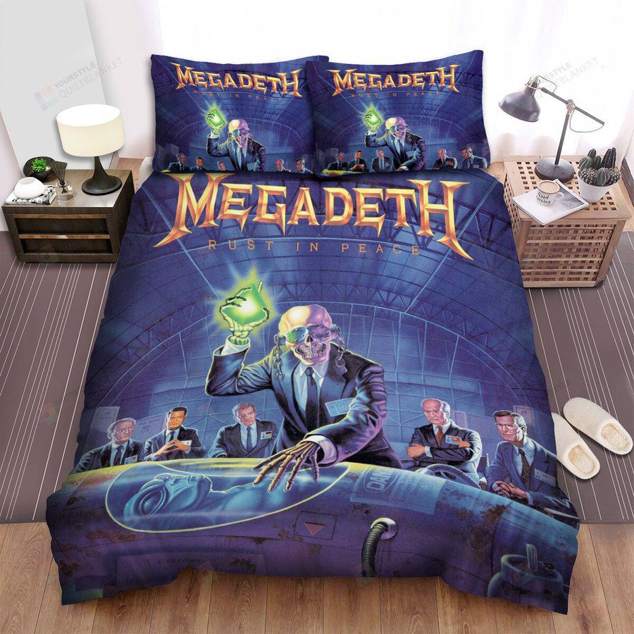 Megadeth Rust In Peace Bedding Set Megadeth Rust In Peace Bedding Set