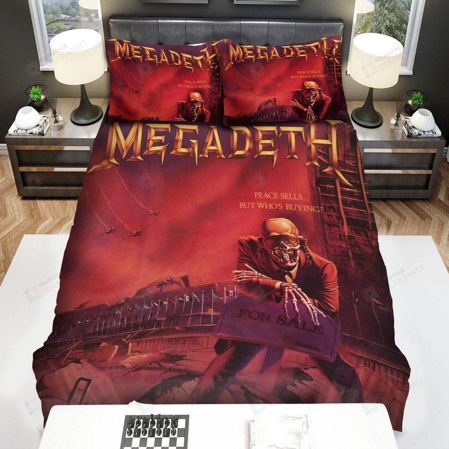 Megadeth Peace Sells... But Who's Buying Bedding Set Megadeth Peace Sells... But Who's Buying Bedding Set