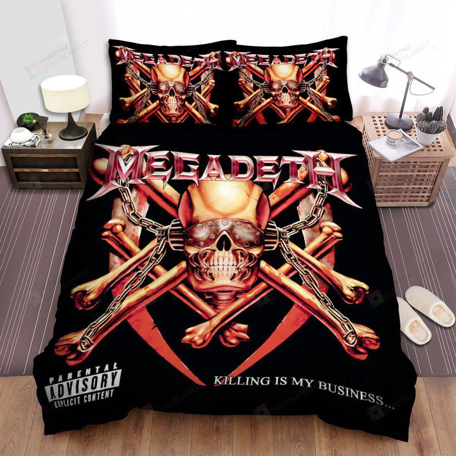 Megadeth Killing Is My Business Bedding Set Megadeth Killing Is My Business Bedding Set