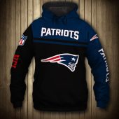 NFL New England Patriots Golden Skull Pullover Hoodie