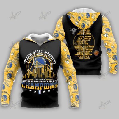 NBA Golden State Warriors 2022 Western Conference Final Champions Pullover Hoodie