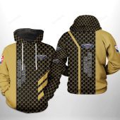 NBA New Orleans Pelicans Gold Black GC Pullover Hoodie