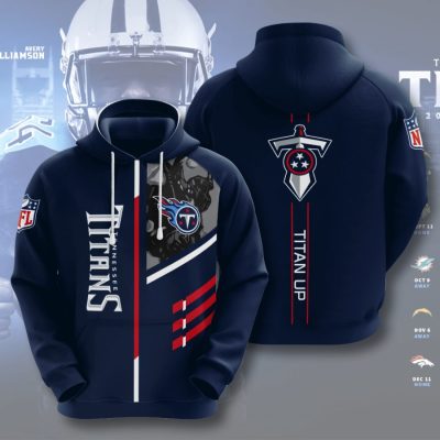 NFL Tennessee Titans Titan Up Pullover Hoodie