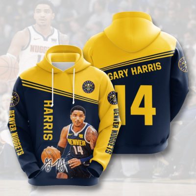 NBA Denver Nuggets Gary Harris Pullover Hoodie