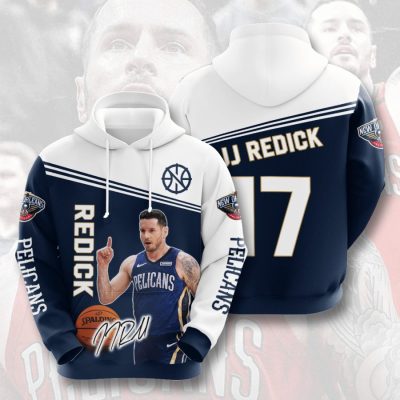 NBA New Orleans Pelicans JJ Redick Pullover Hoodie