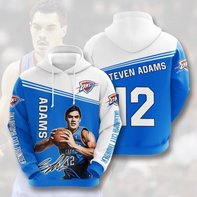 NBA Oklahoma City Thunder Steven Adams Pullover Hoodie