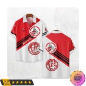 1. FC K?ln Bundesliga Red White Hawaiian Shirt