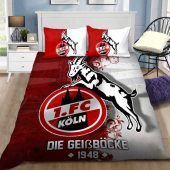 1. FC K?ln Die Geibbocke Red White Bedding Set