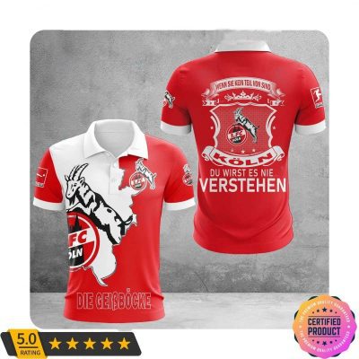 1. FC K?ln Verstehen Red Polo Shirt