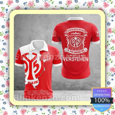 1. FSV Mainz 05 Verstehen Red Polo Shirt