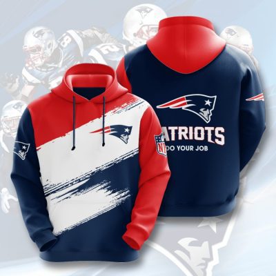NFL New England Patriots Do Your Job Pullover Hoodie